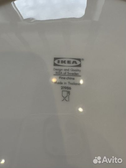 Тарелки сервировочные IKEA новые