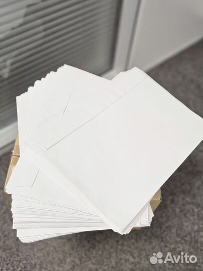 Конверт белый C4 100г/м² стрип 450 шт