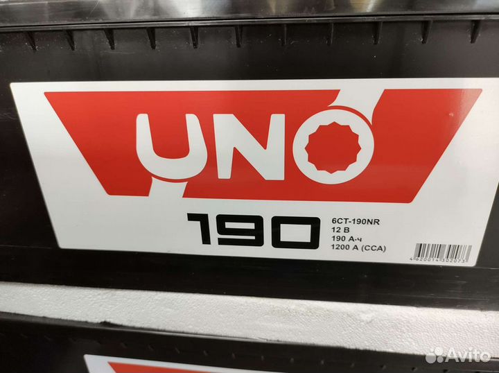Аккумулятор UNO 190A доставка