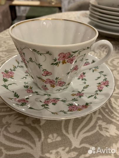 Чашка с блюдцем лфз и другое