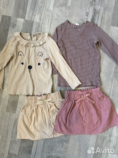 Детские вещи пакетом на девочку 92 98
