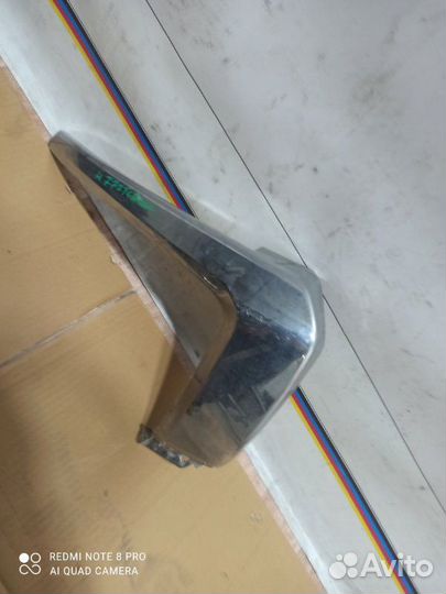 Хром бампер передний правый Mitsubishi Outlander 3