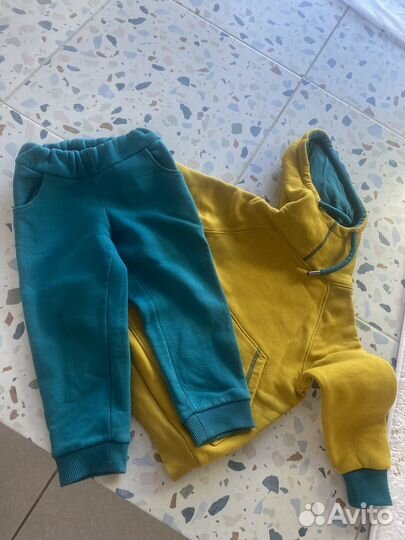 Детский спортивный костюм 92 флис