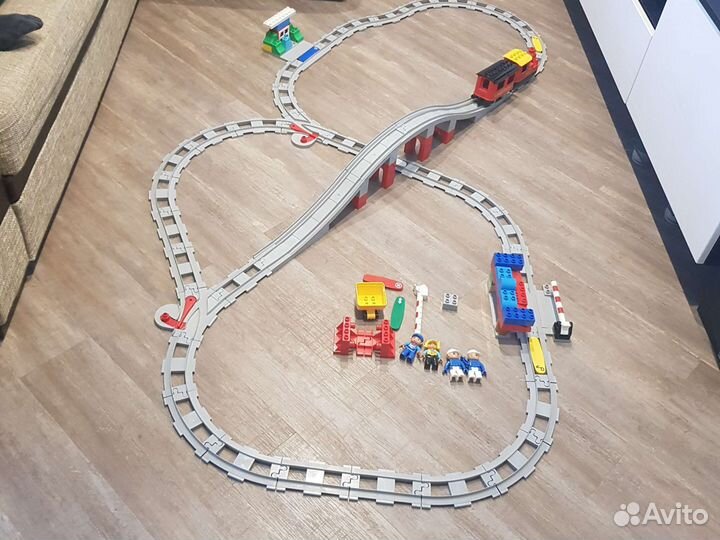 Lego duplo железная дорога