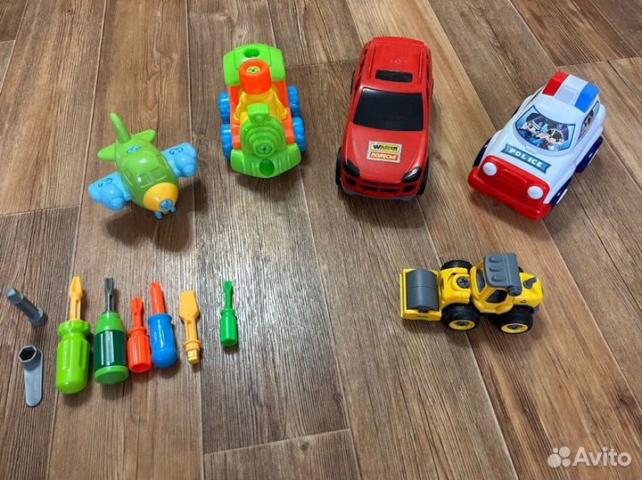 Игрушки машинки конструктор