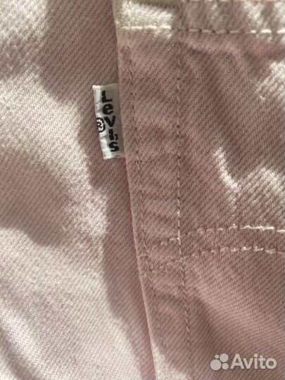 Джинсовые шорты levis