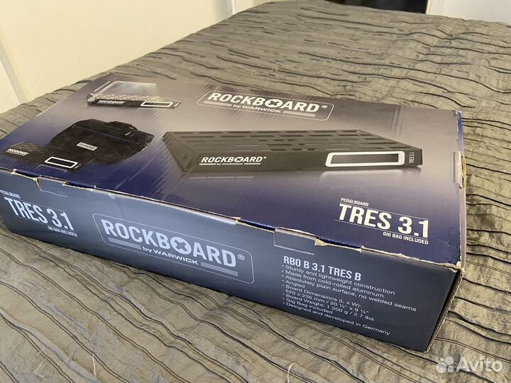 Педалборд Warwick Rockboard tres 3.1