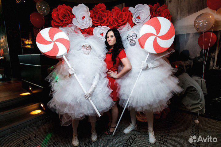 Фьеки. Мимы. Ходулисты. Живые статуи. Леди фуршет