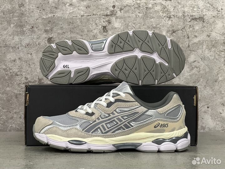 Кроссовки мужские Asics gel-NYC White Grey