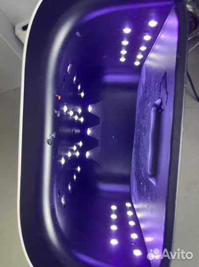 Лампа для маникюра led / гель лака