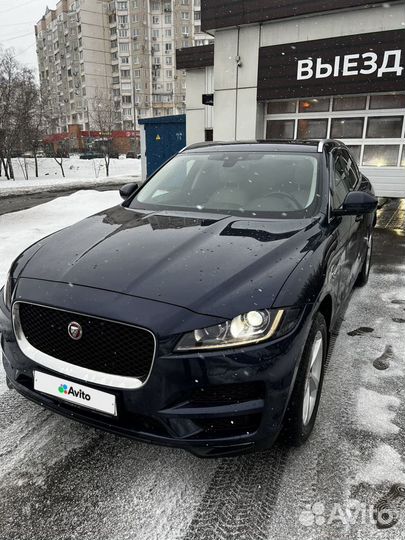 Jaguar F-Pace 2.0 AT, 2016, 148 000 км