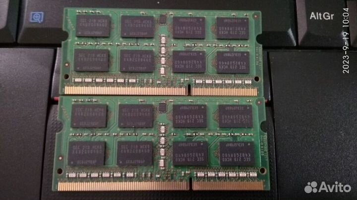 Оперативная память для ноутбука ddr3 4gb