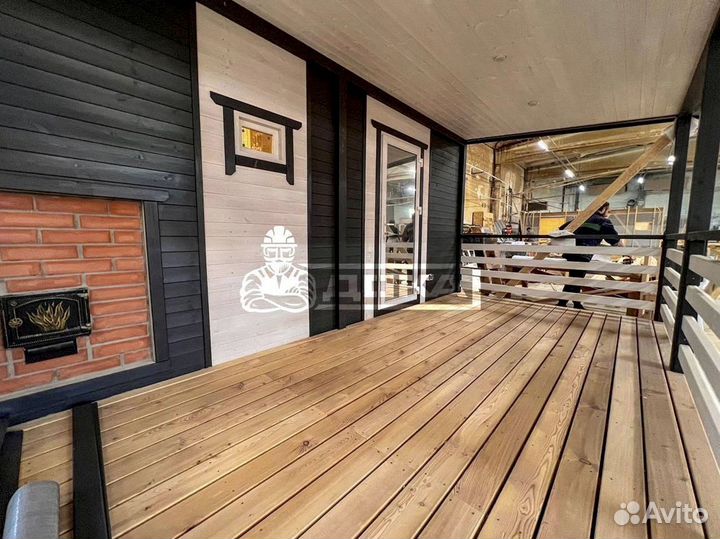 Баня новая с зимним утеплением под ключ