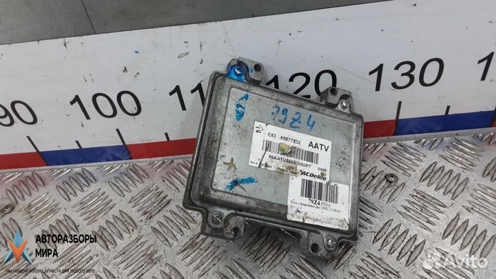 Блок управления двигателем Opel Corsa D 2-й рест