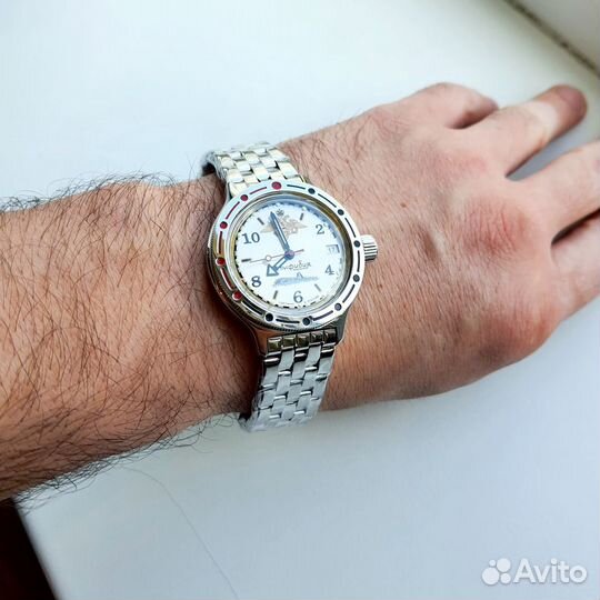 Часы Восток амфибия подлодка св