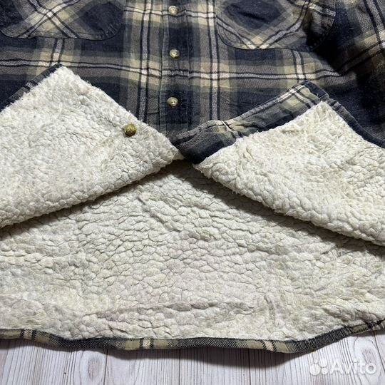 Рубашка теплая с шерпой XXL 56/58