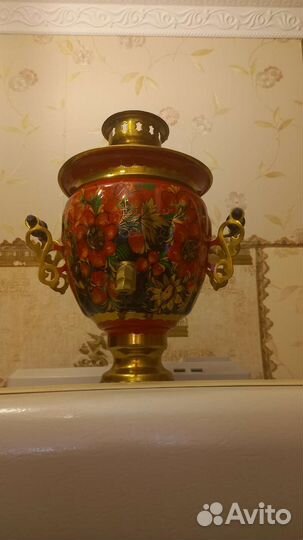 Самовар электрический расписной