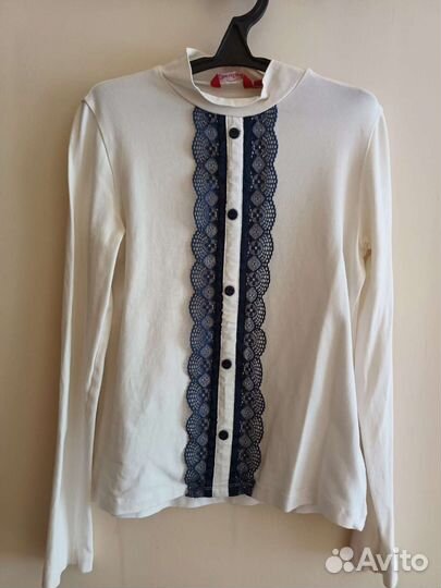 Блузка школьная для девочки 152