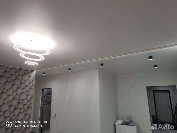 Натяжные потолки