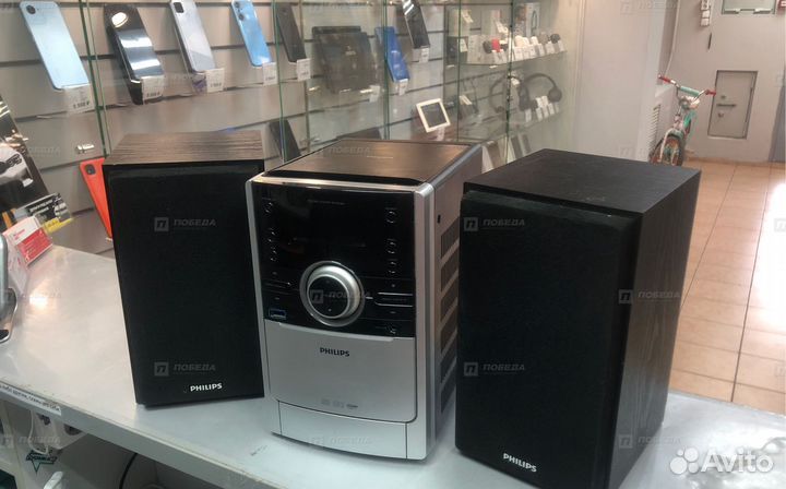Бе8 Музыкальный центр philips MCM166/12
