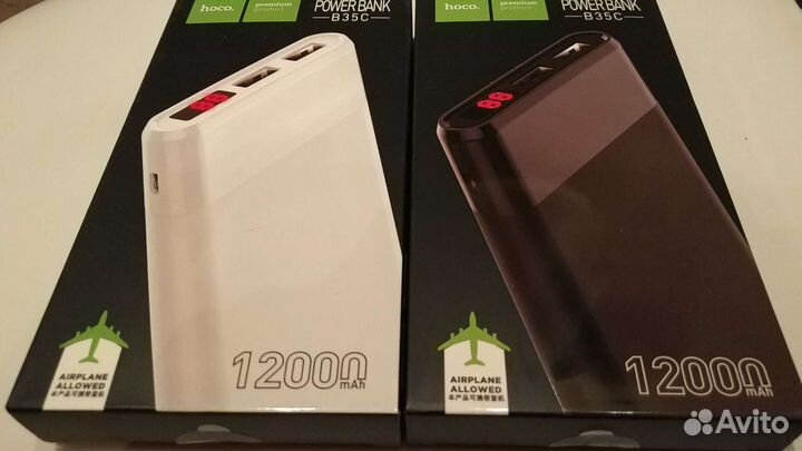 Power Bank 12000 mAh,Кабель USB Type-C,iOS