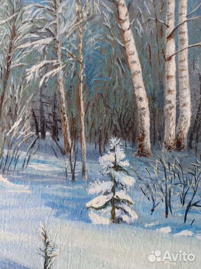 Картина маслом на холсте 