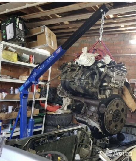 Кран гаражный гидравлический 2т