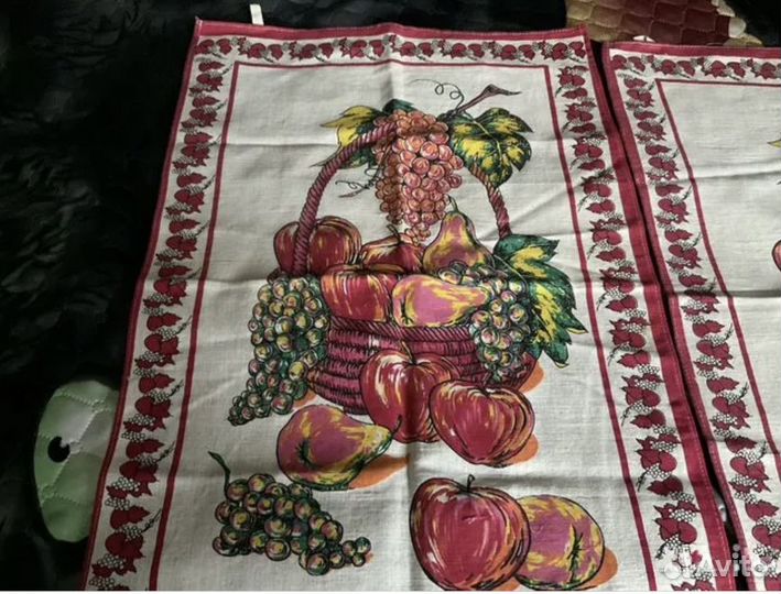 Полотенца льняные