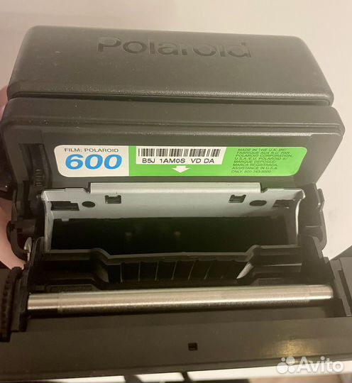 Polaroid 636 instant camera closeup