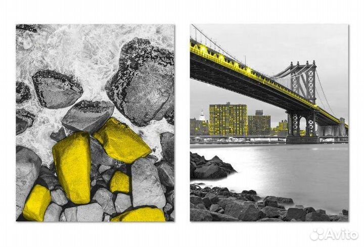 Картина постер из 2х шт
