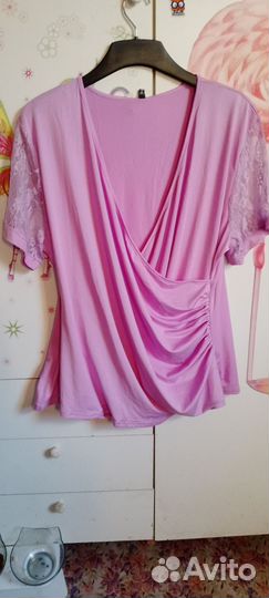 Блузка женская 42 -46, новая, приятная ткань