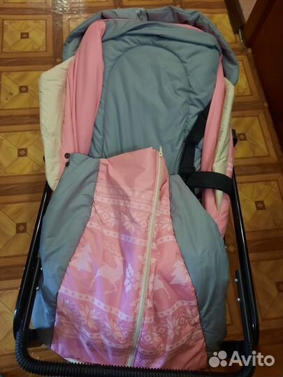 Детские санки коляска