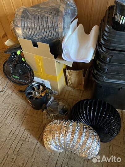 Гроубокс 100х100х180 + комлектация