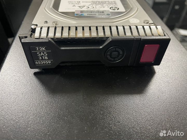 Жесткий диск HP 3Tb SAS 6G 7.2K 3.5 625140-001