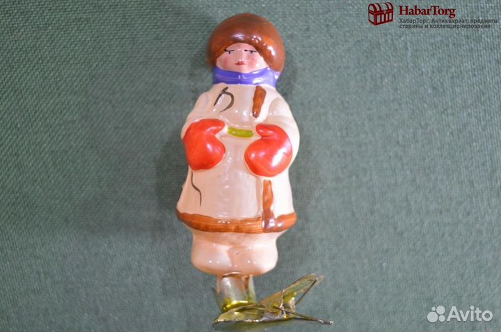 Игрушка елочная стеклянная 