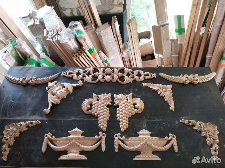 Резьба из дуба