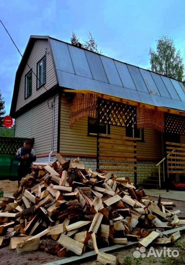 Дрова сухие в укладку