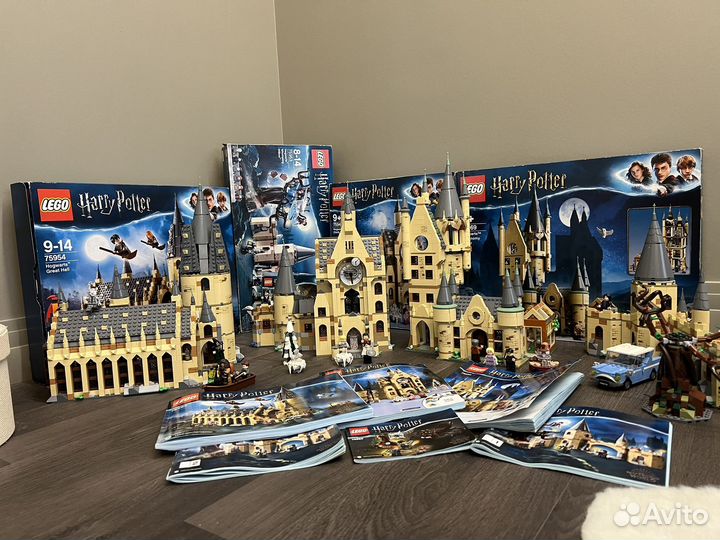 Lego harry potter оригинал хогвартс все наборы