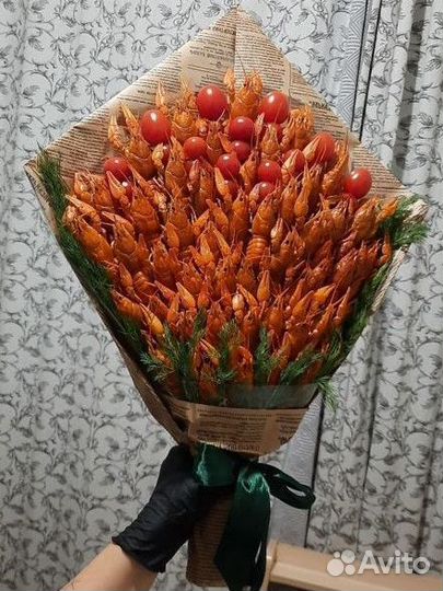 Съедобные букеты/ букеты из рака