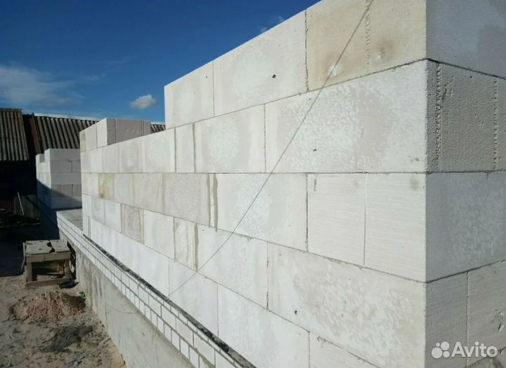 Газобетонные блоки D-500 600-300-150 мм