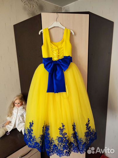 Платье для девочки на выпускной 116 122