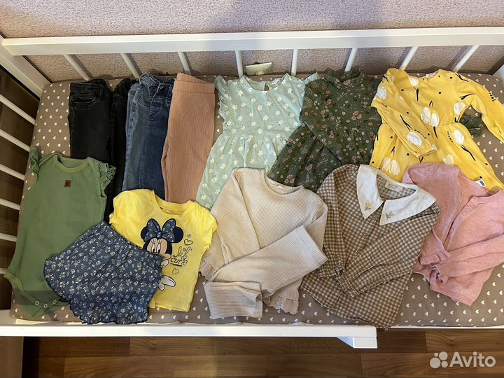 Вещи пакктом для девочки 92-98р