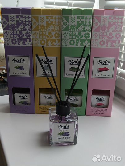 В наличии диффузоры очень приятные запахи