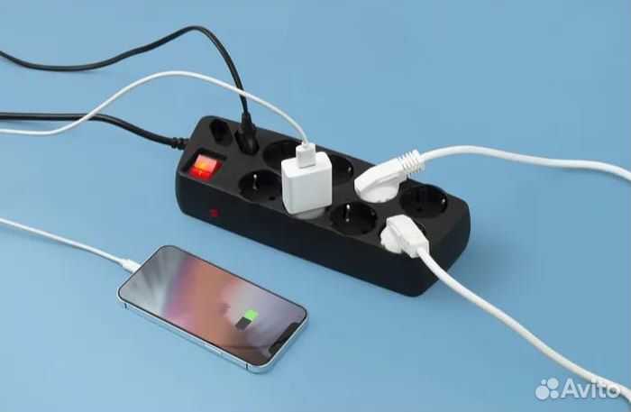 Сетевой фильтр Kubic Power H1.Новый.В Упаковке