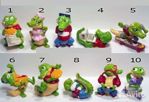 Киндер. Животные в корзинках 1994г