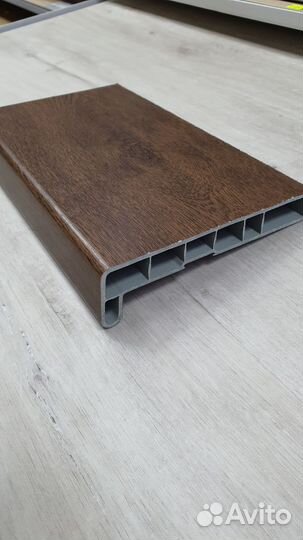 Подоконник пвх Россия Орех