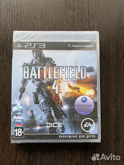 Battlefield 4 для ps3 новый (sealed)