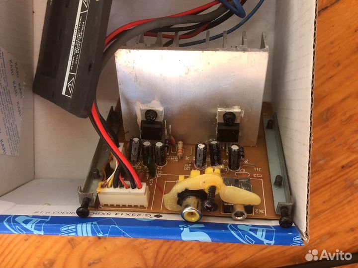 Усилитель 2.0 от активных колонок