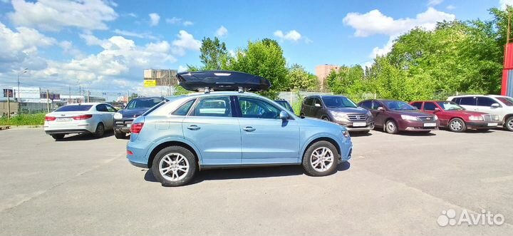 Багажник и бокс на крышу audi Q3