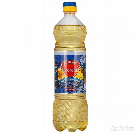 Масло Донская Слобода Подсолнечное 900 мл